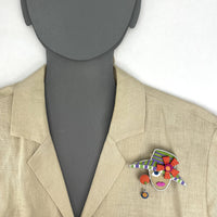 Women and Hats Pin No. 7