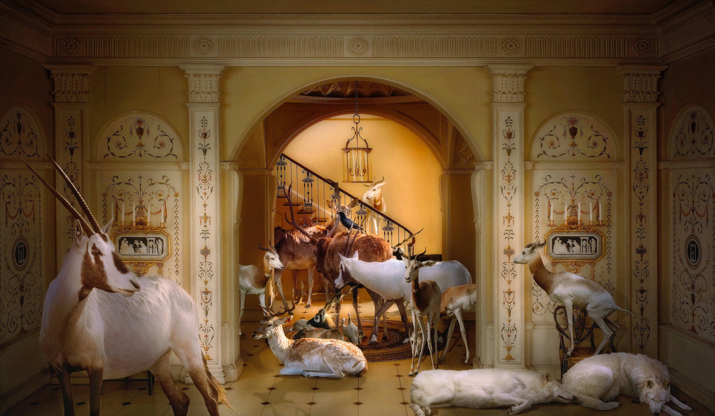 English Entrance Hall of the Georgian Period