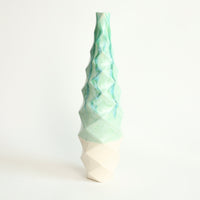 Faceted Ceramic Vessels