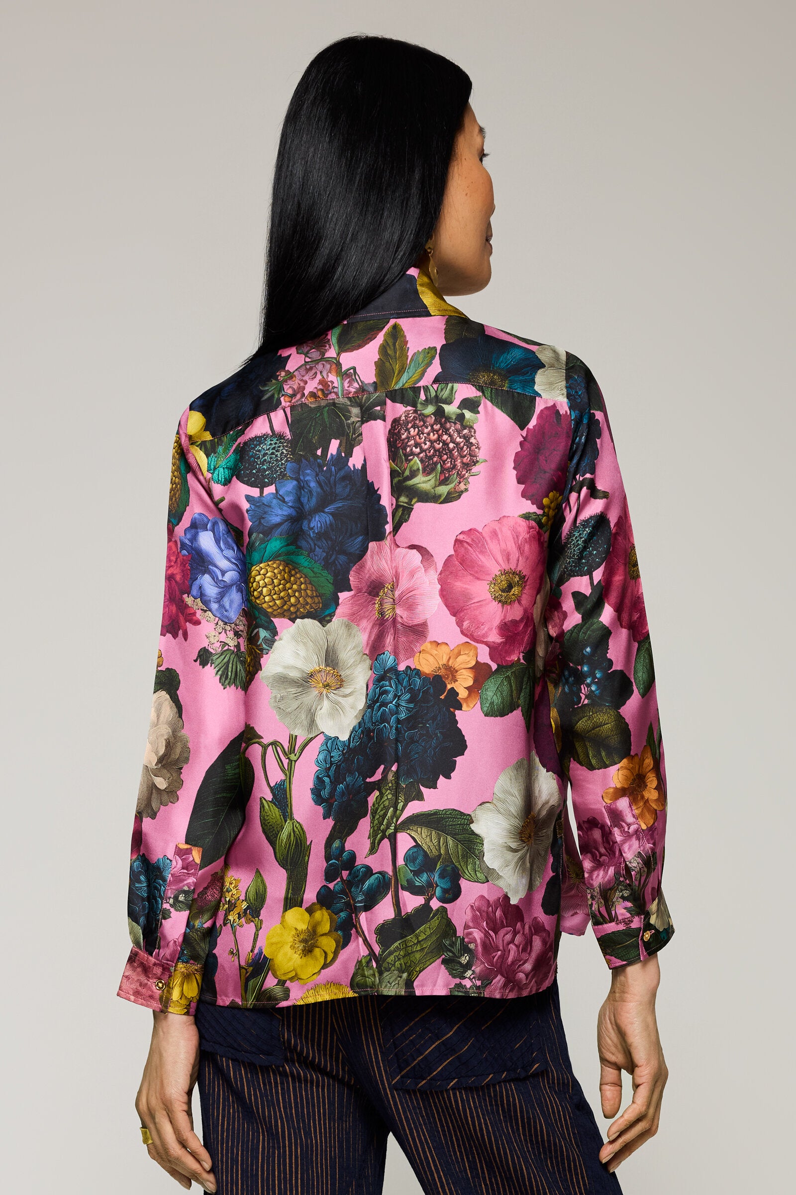 Silky Floral Caia Top
