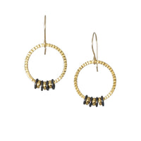 Circle of Life Gold Earrings