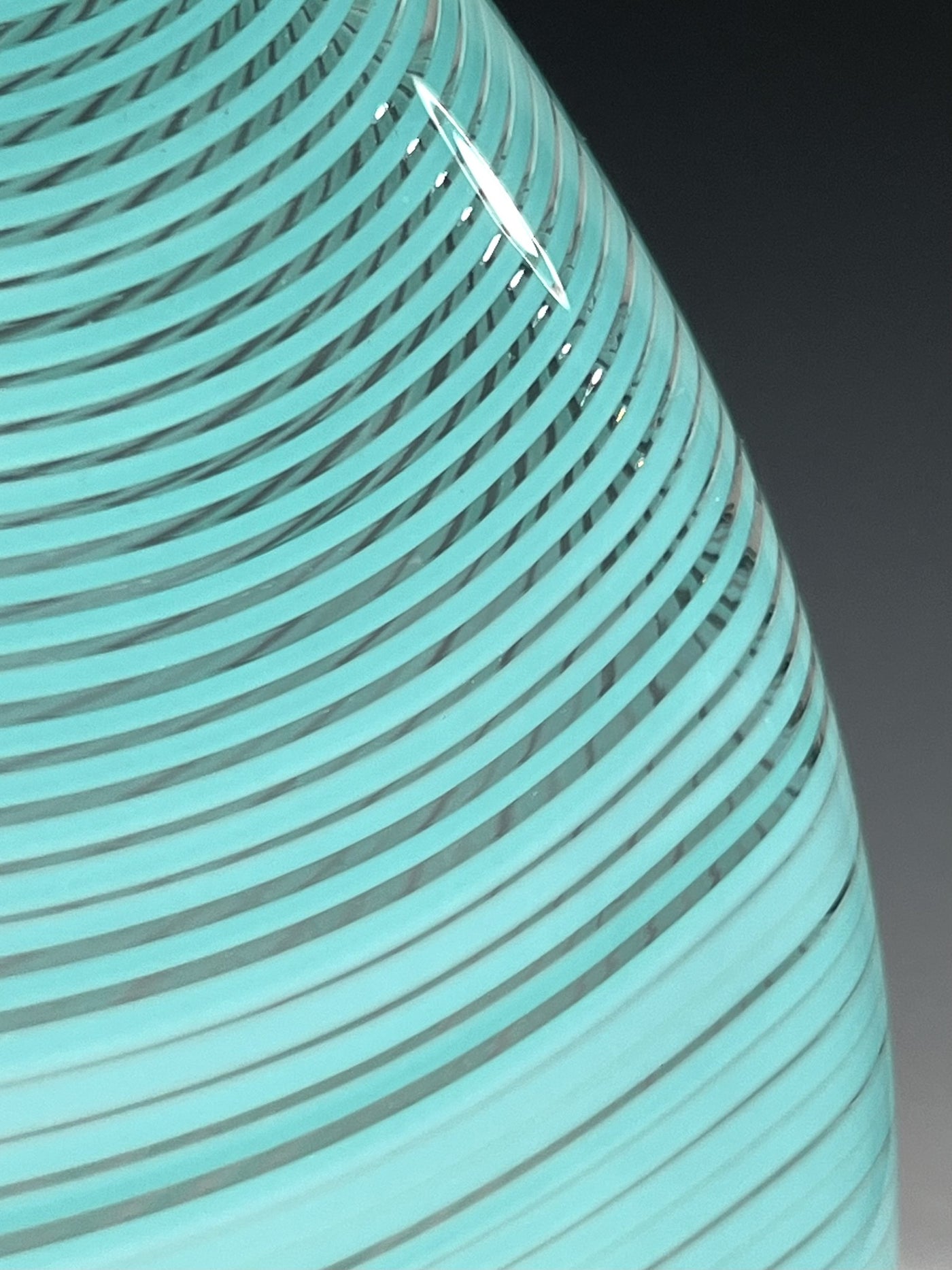 Turquoise Vertigo Vase