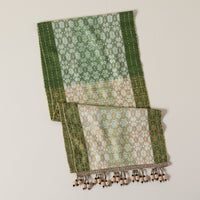 Antique Brass Handwoven Bamboo Pub Table Runner