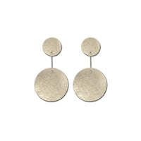 Circular dangle earring