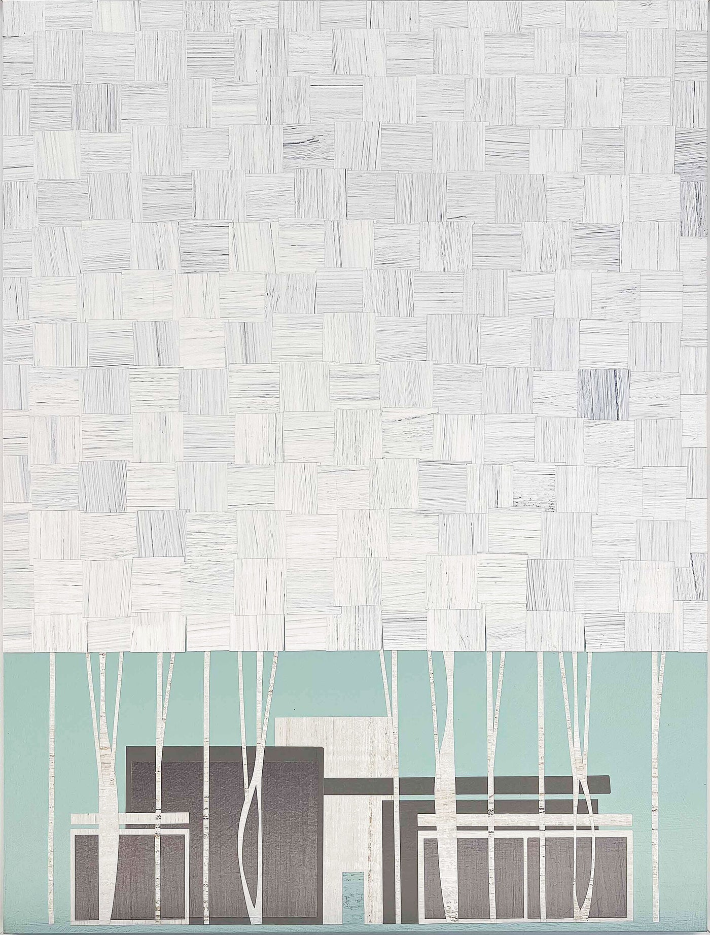 Modern House White Forest No.552