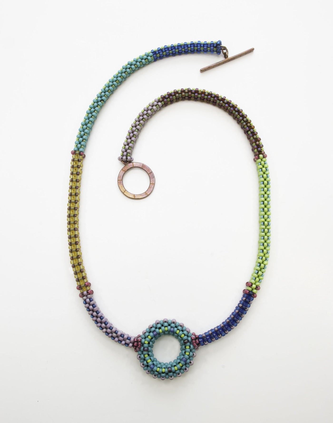 Kandinsky Circle Necklace