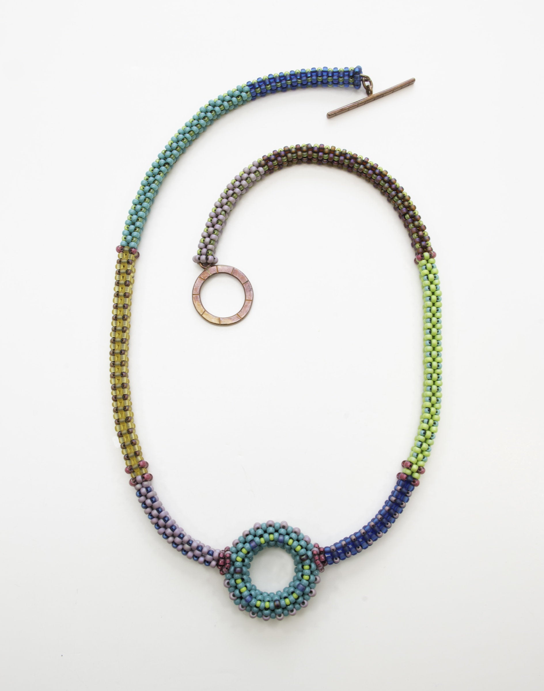 Kandinsky Circle Necklace