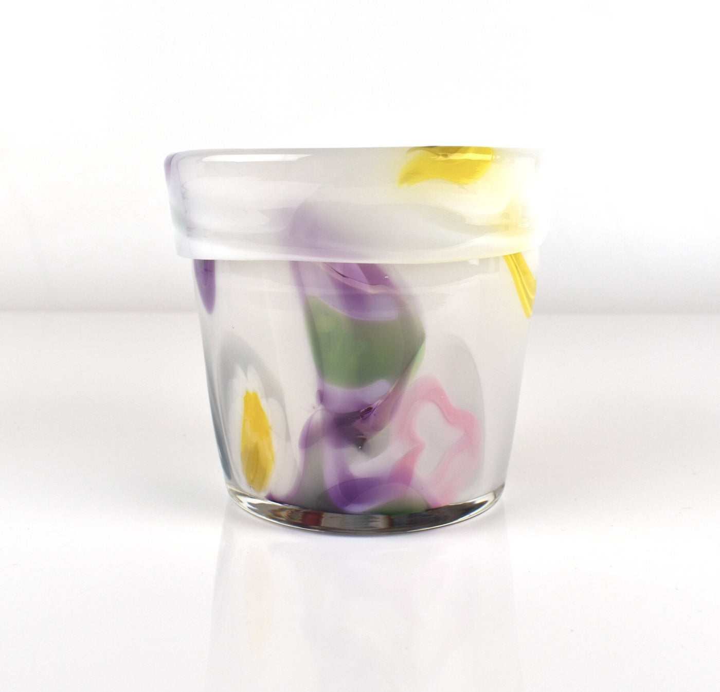 Glass Party Planter Pots