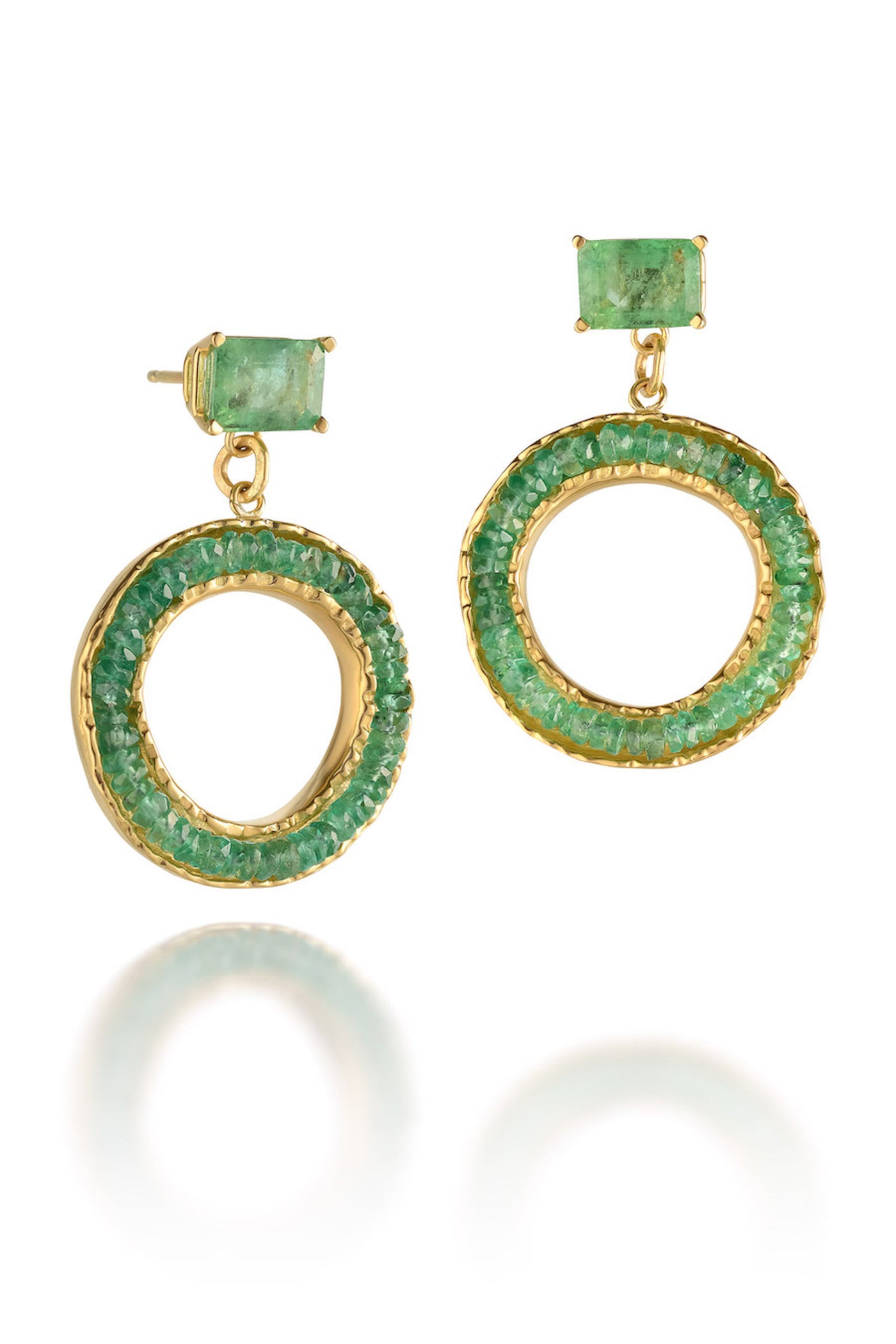 Emerald Treasure Earrings