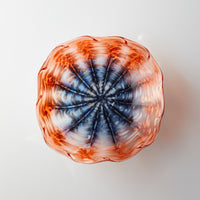 Navy and Aperol, Large