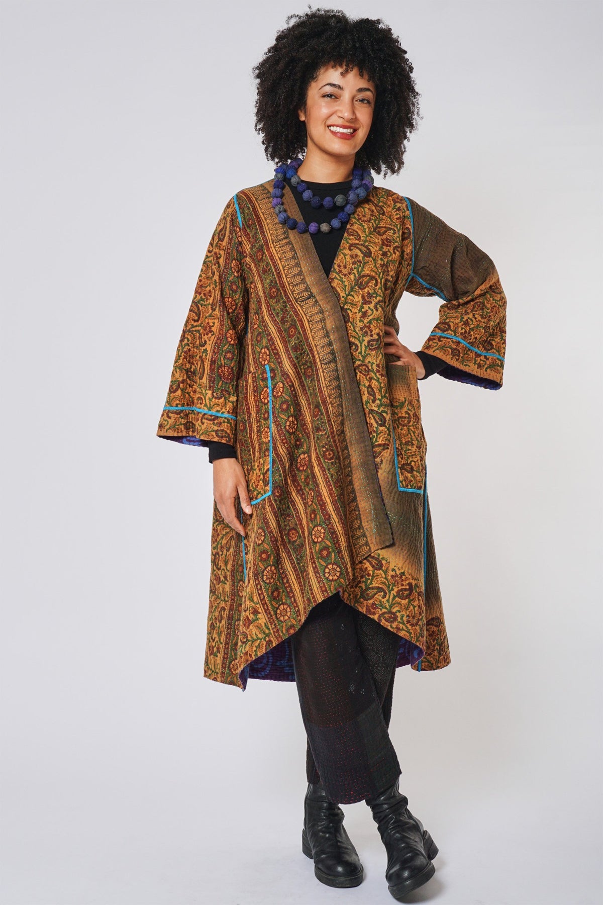 Wrap Flare Coat #2