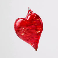 Ruby Heart Drop