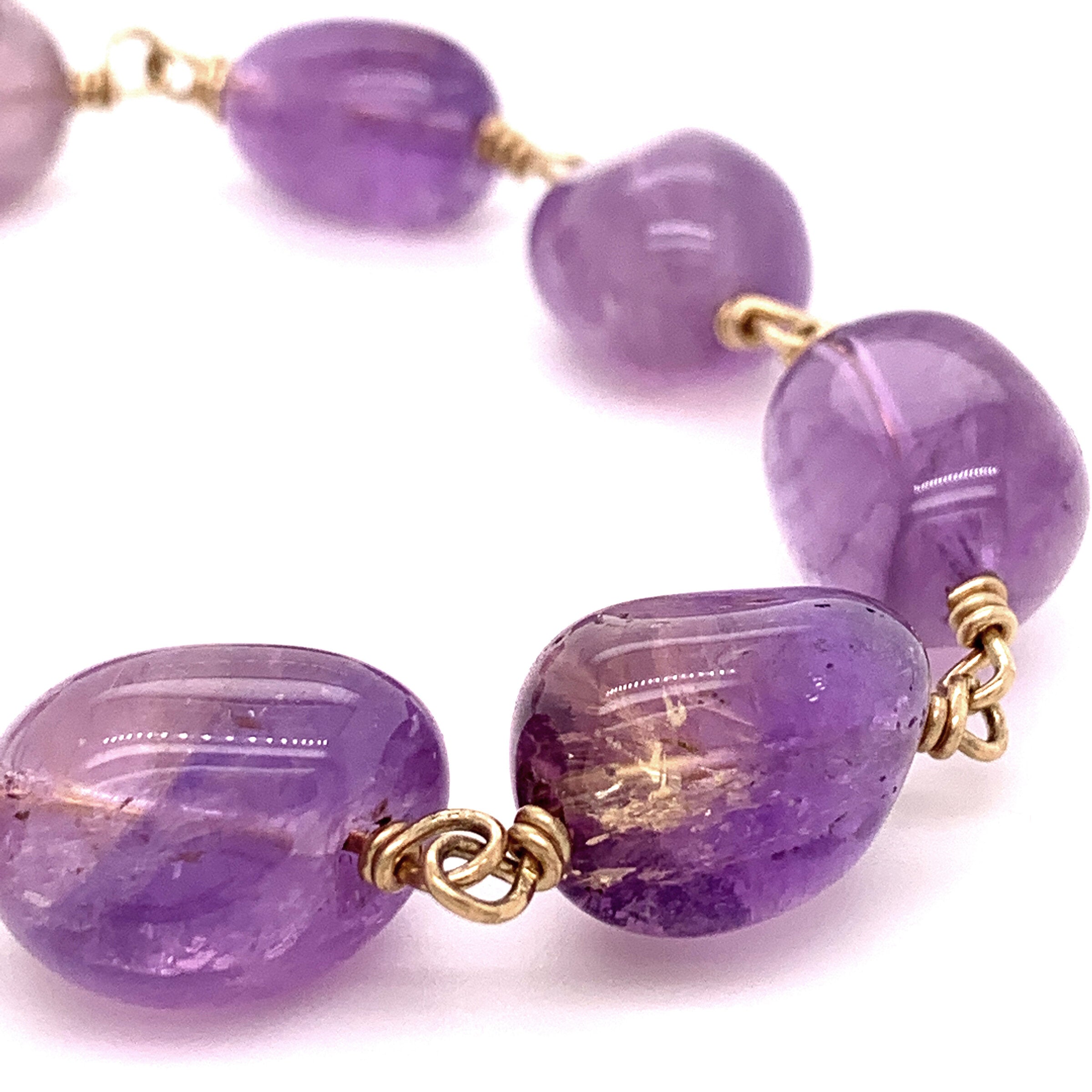 Ametrine Chunky Bracelet