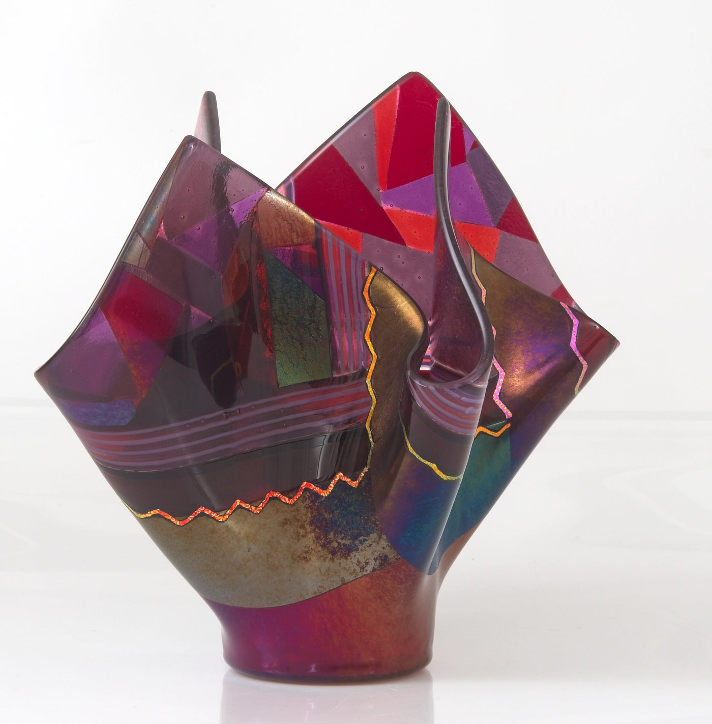 Purple Sunset Vessel III
