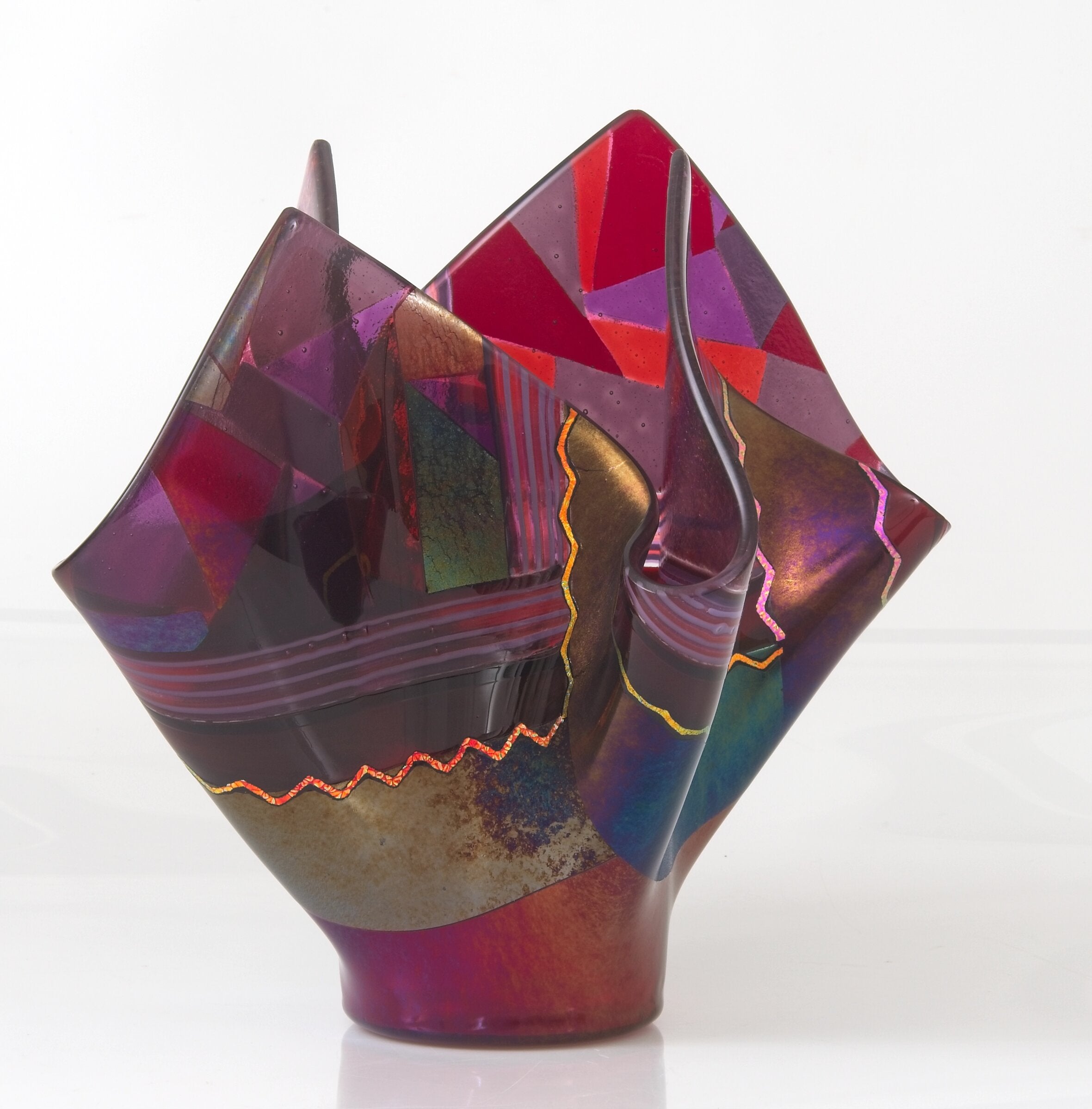 Purple Sunset Vessel III