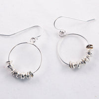 Silver Aizu Earrings
