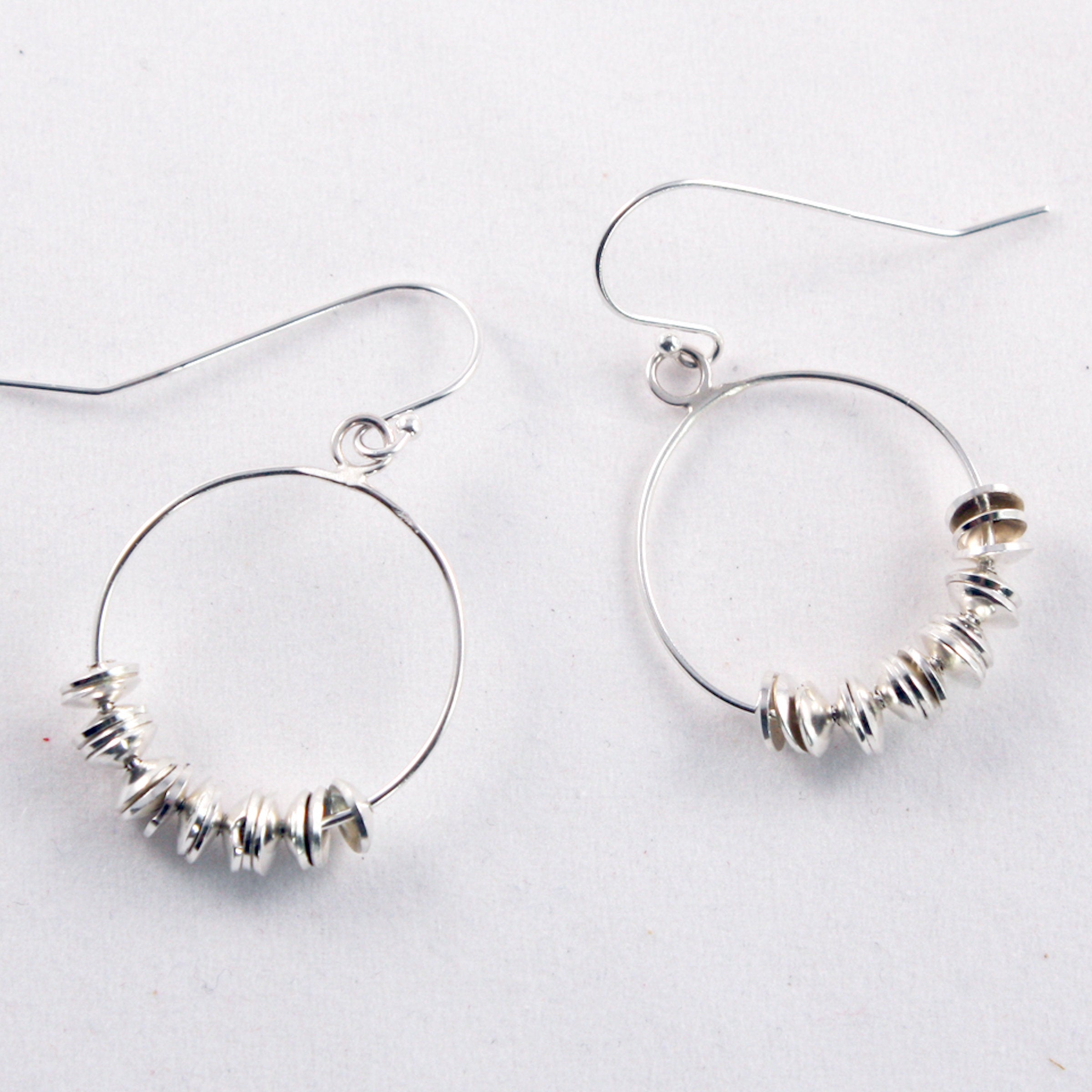Silver Aizu Earrings