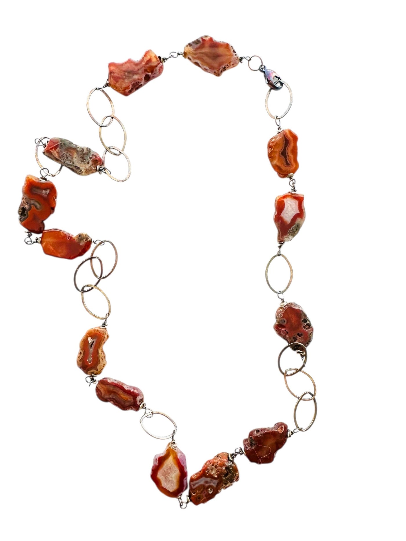 Red Condor Link Necklace