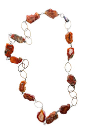 Red Condor Link Necklace