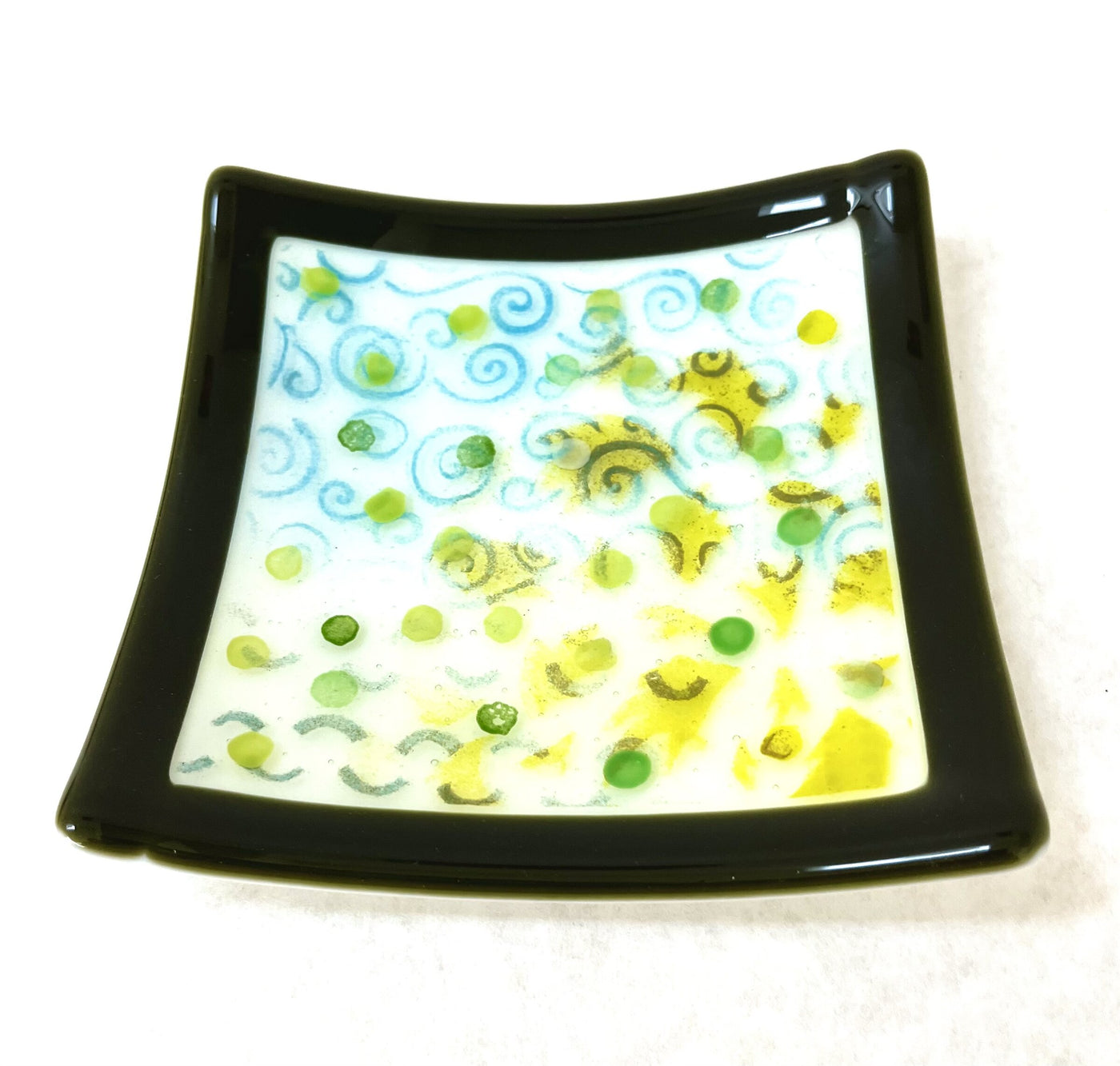 Swirls and Dots Plate