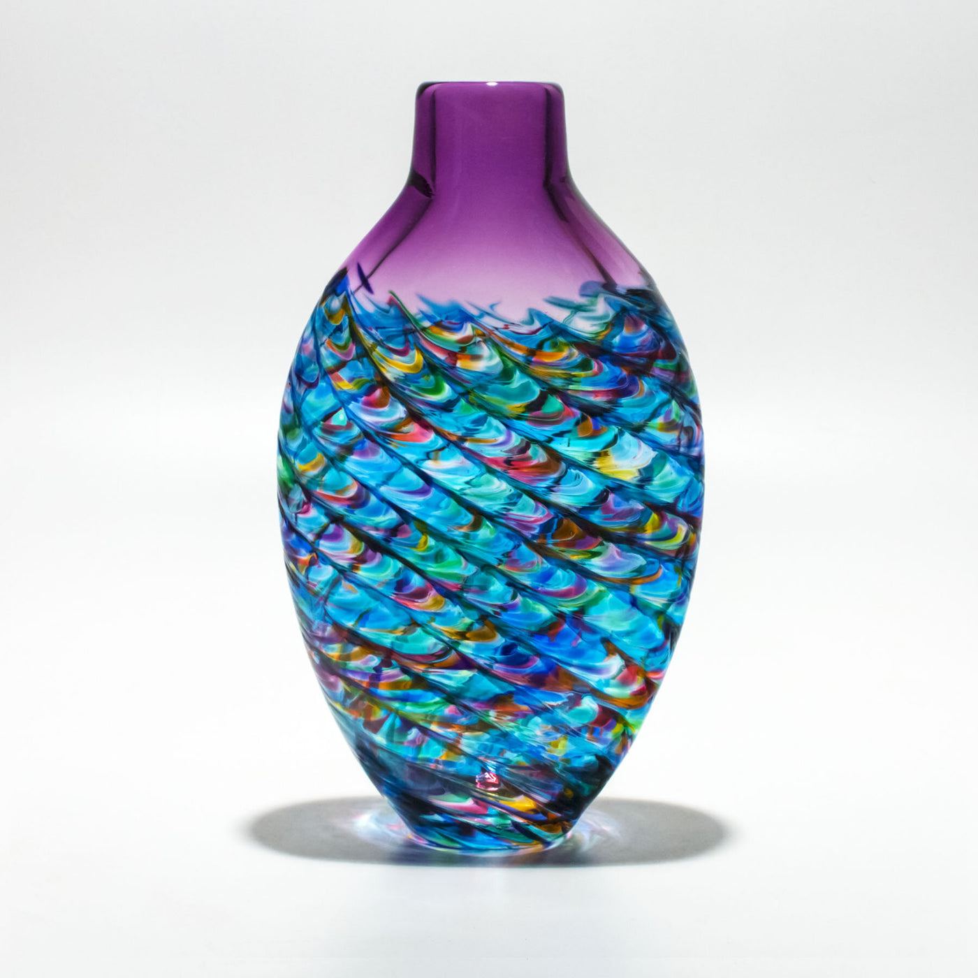 Blue Multi with Violet