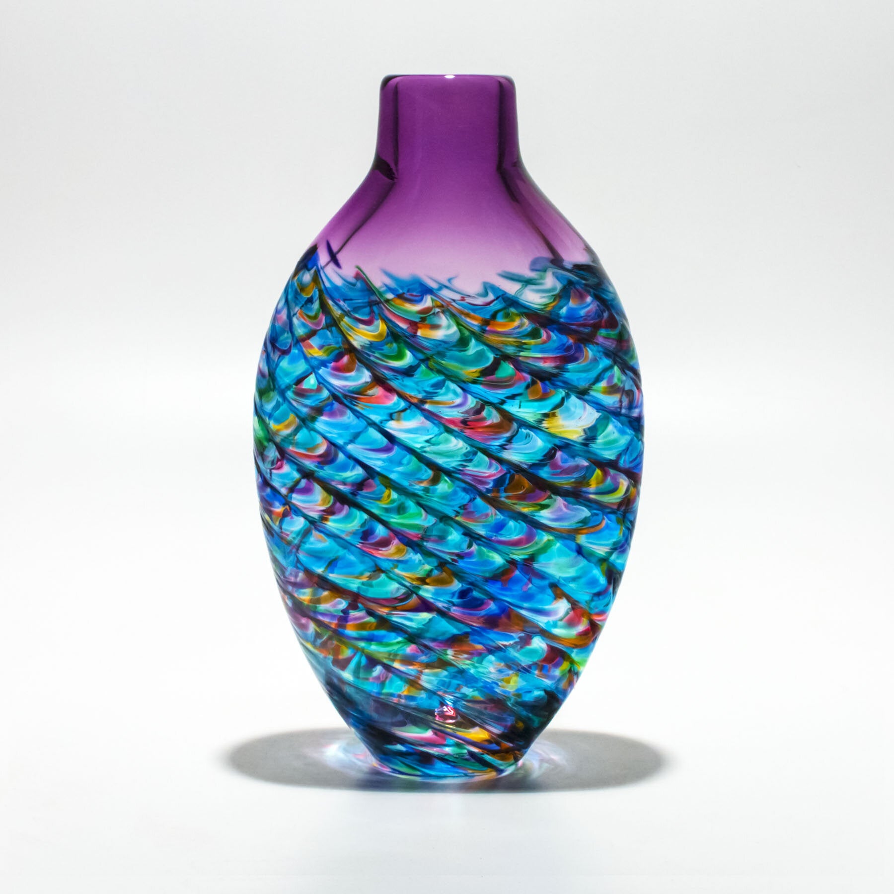 Blue Multi with Violet