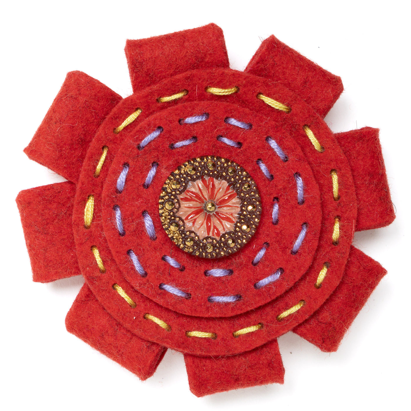 Big Rosette Brooch II