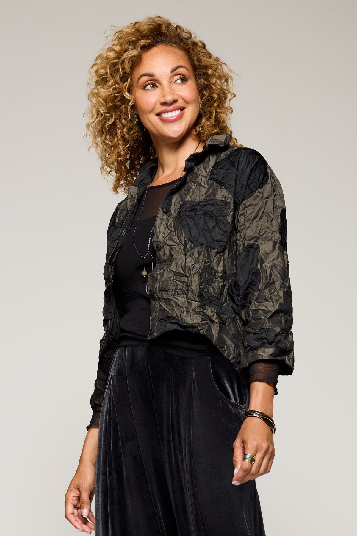 Jacquard Dot Willa Jacket