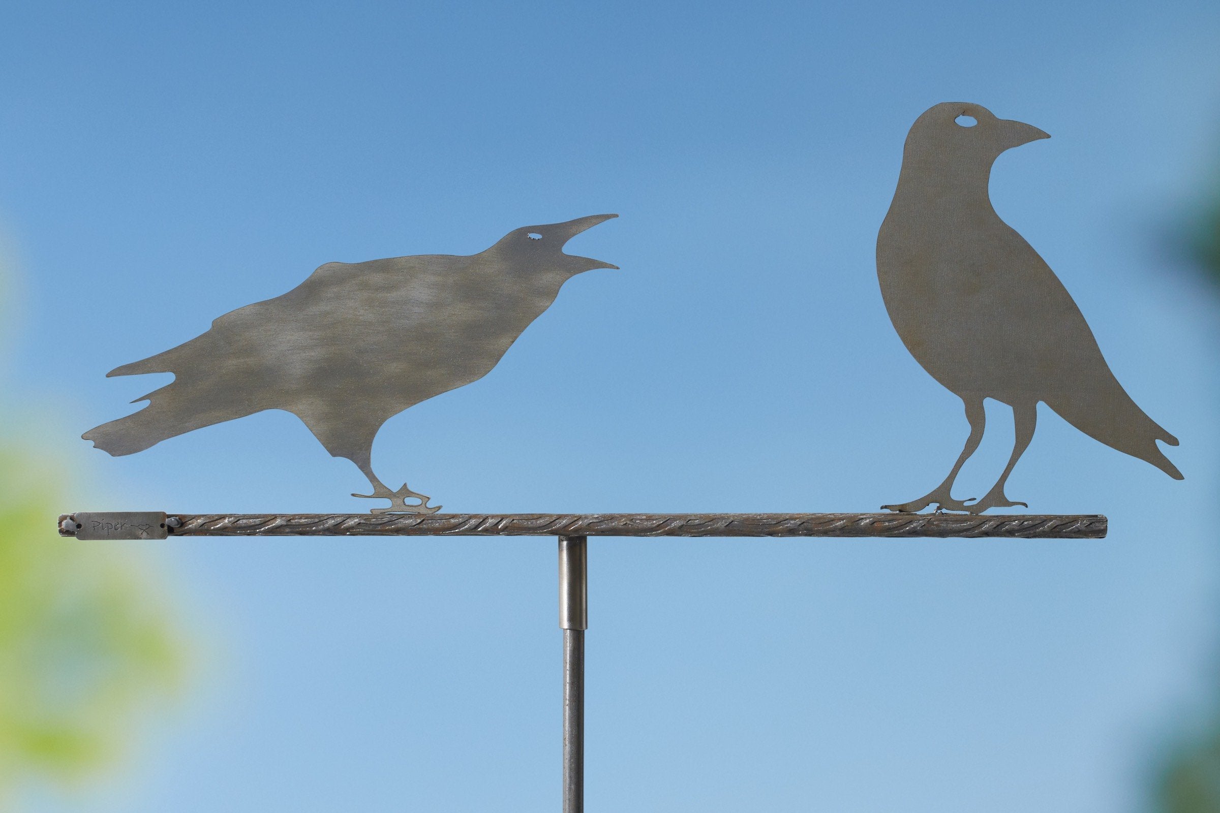 Conversational Crow Stake Set