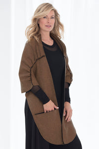 Camel/Dark Gray