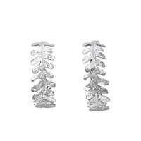 Fern Hoop Earrings
