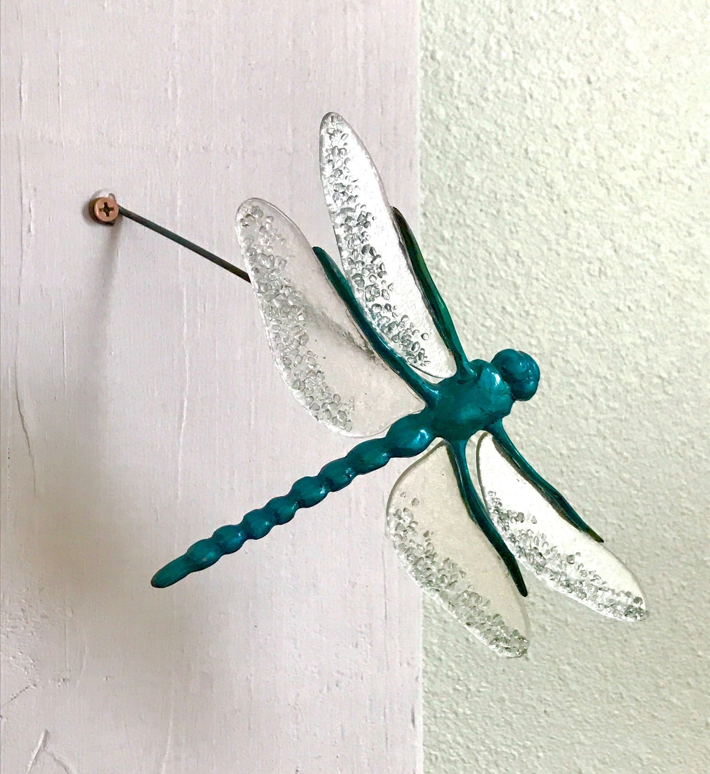 Wall installation option.