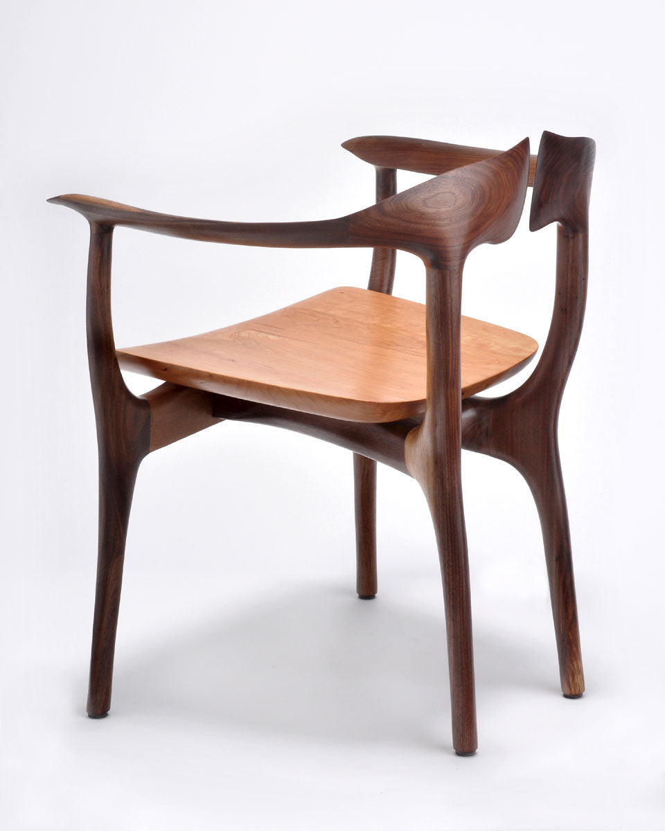 Swallowtail Chair in Walnut