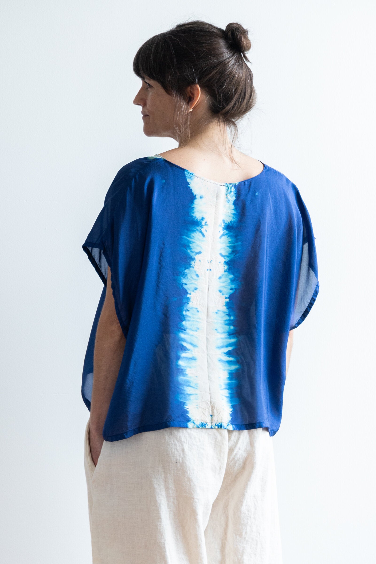 Gaia Shibori Top