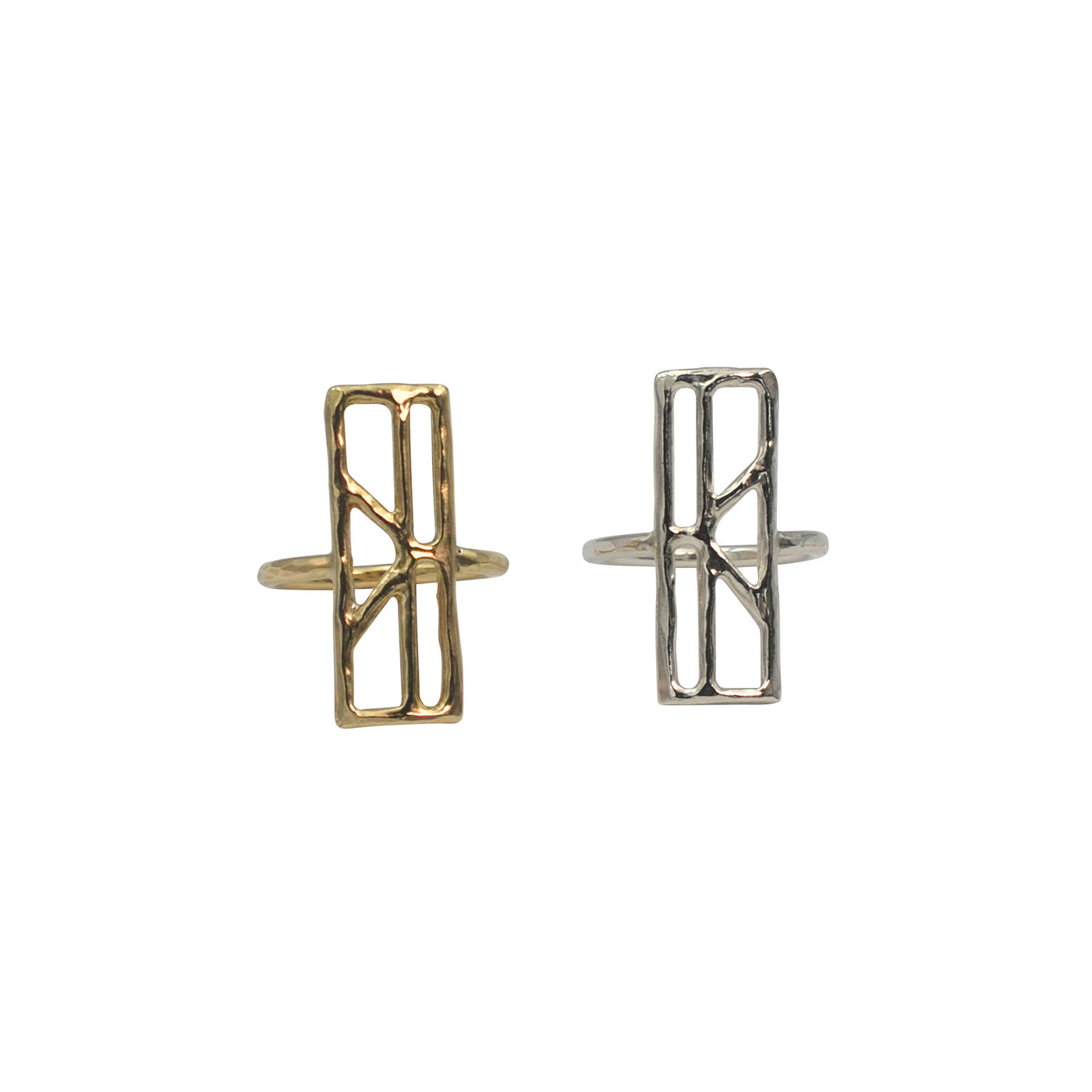 Brass and Sterling Silver