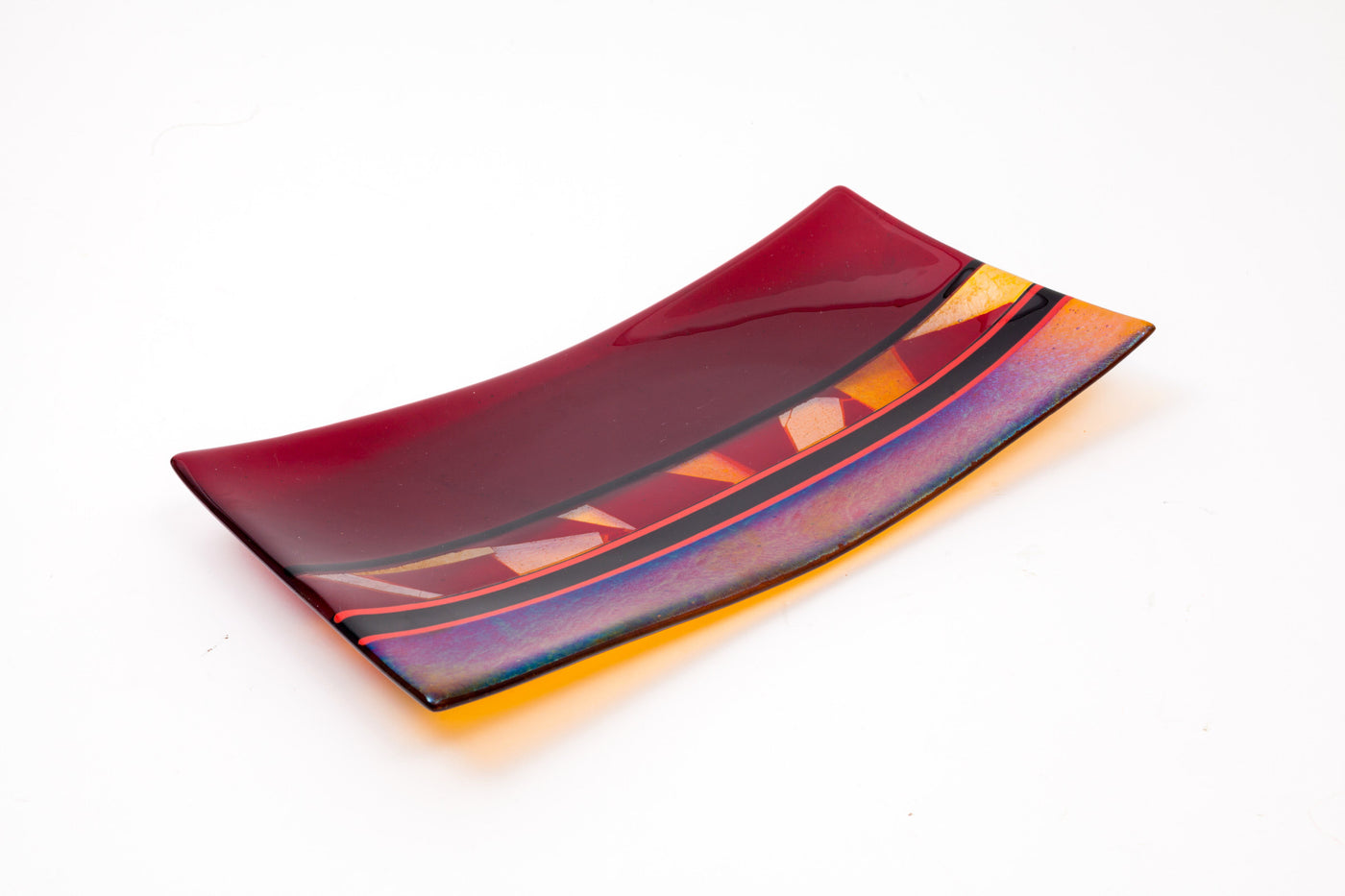 Red and Amber Platter