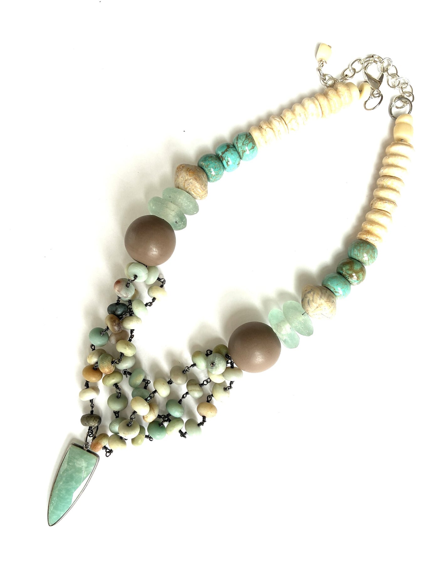 Amazonite Summer Layers Necklace