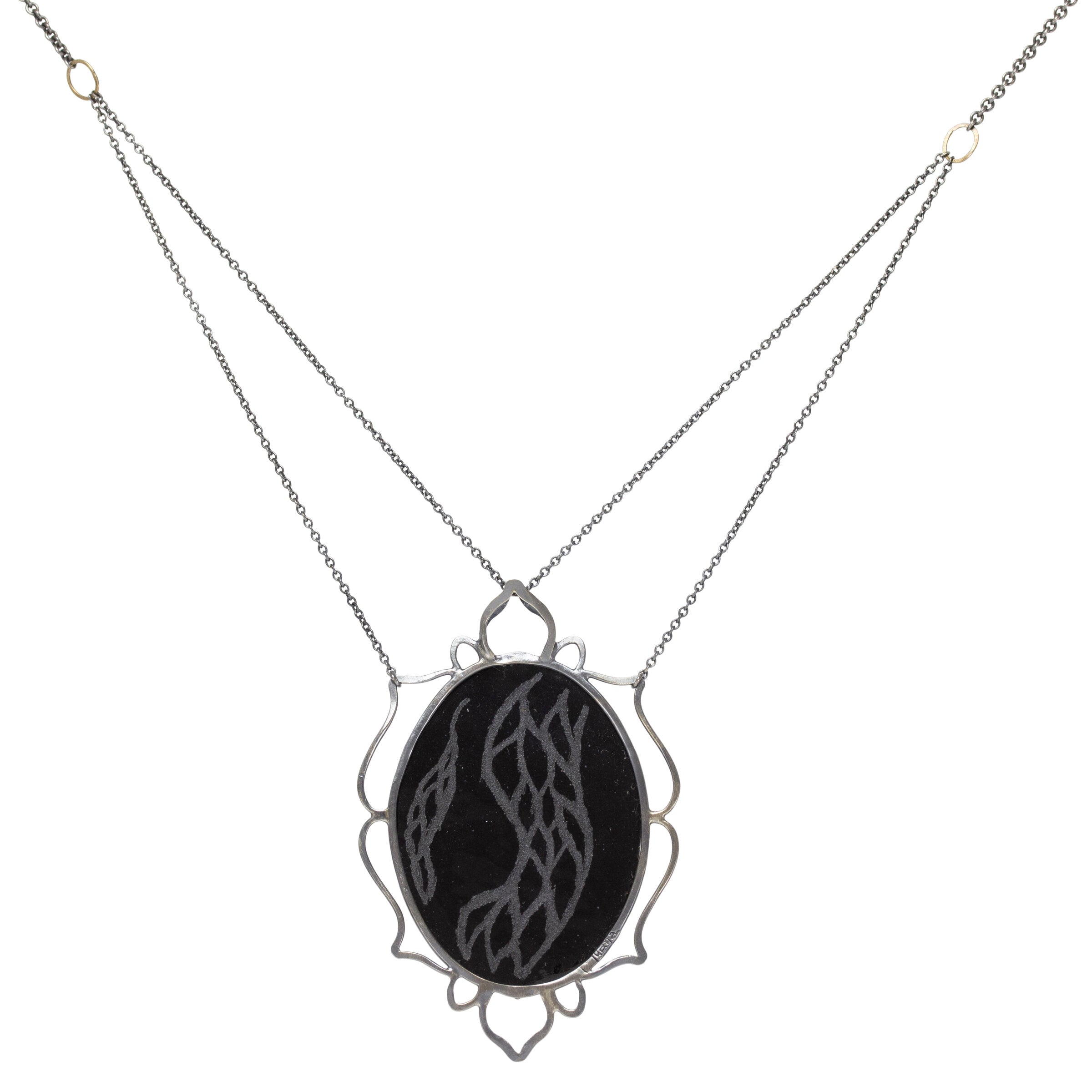 Lace Lichen Necklace