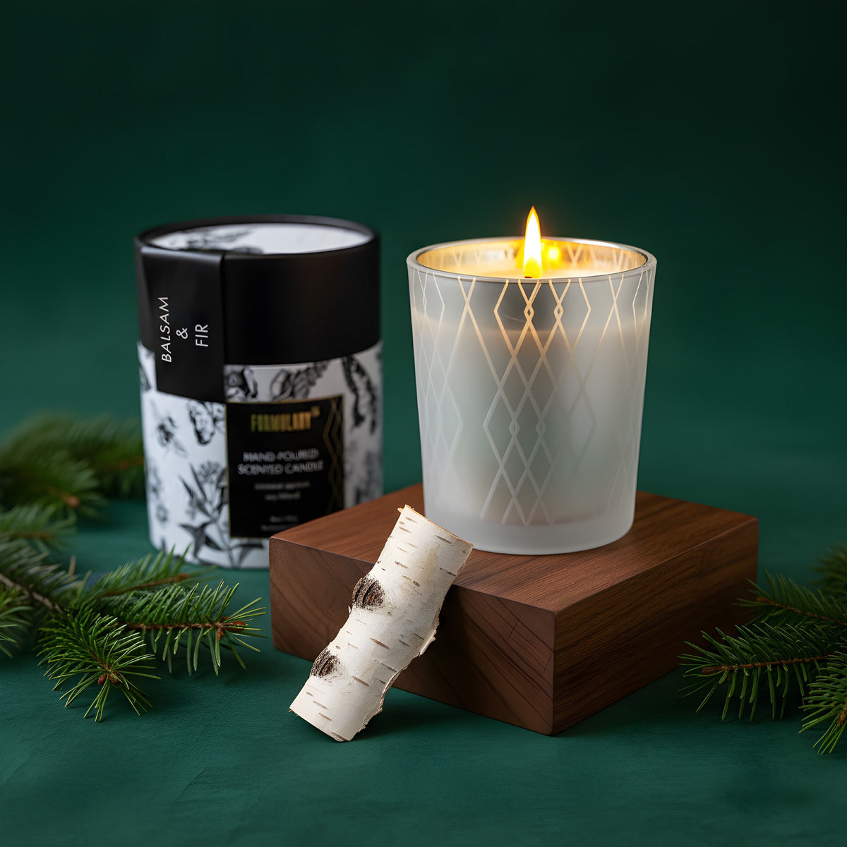 Luminous Glow Candle in Balsam & Fir