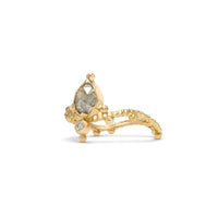 Rose-Cut Diamond Tiara Ring