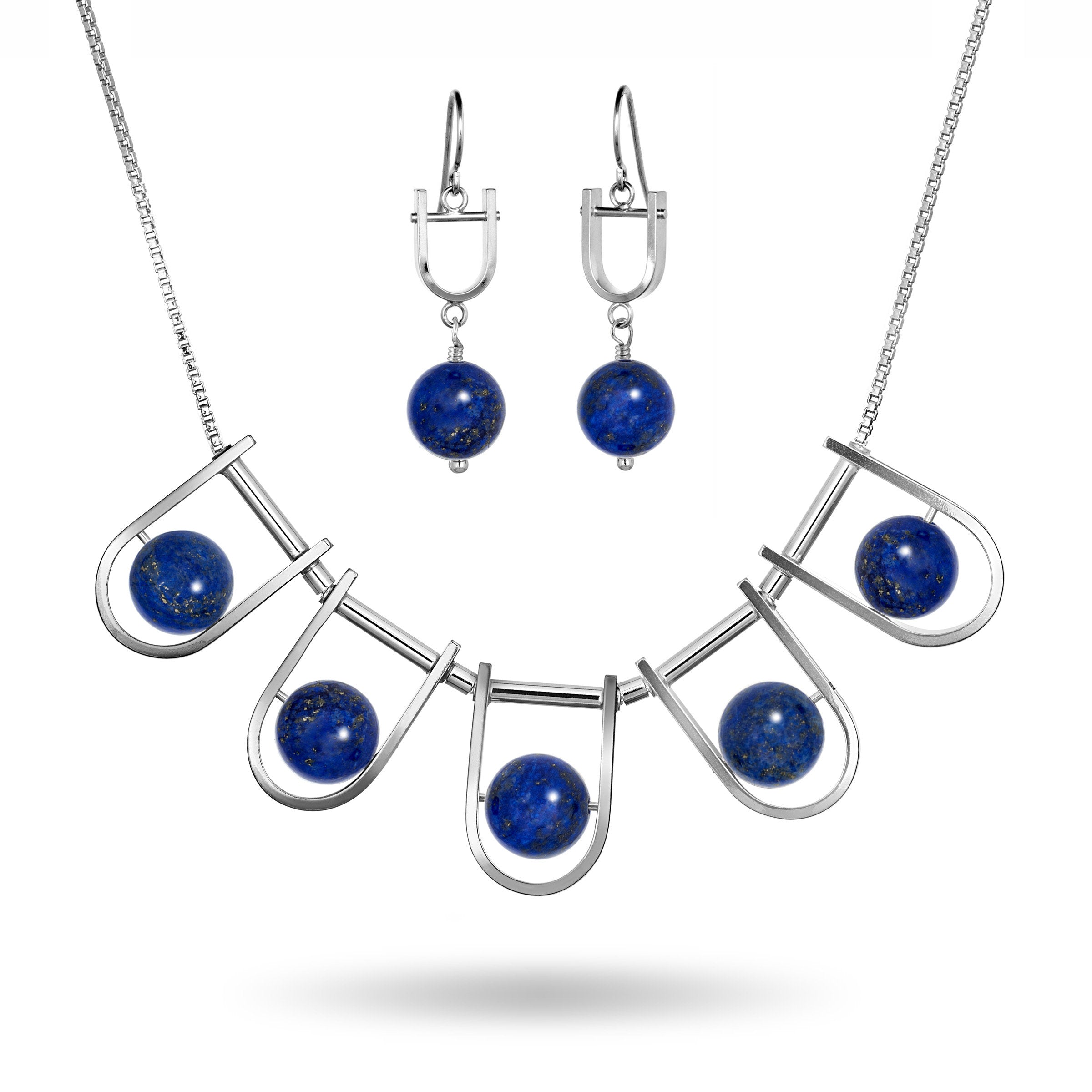 Pairs well with the Five Orb Collar Necklace