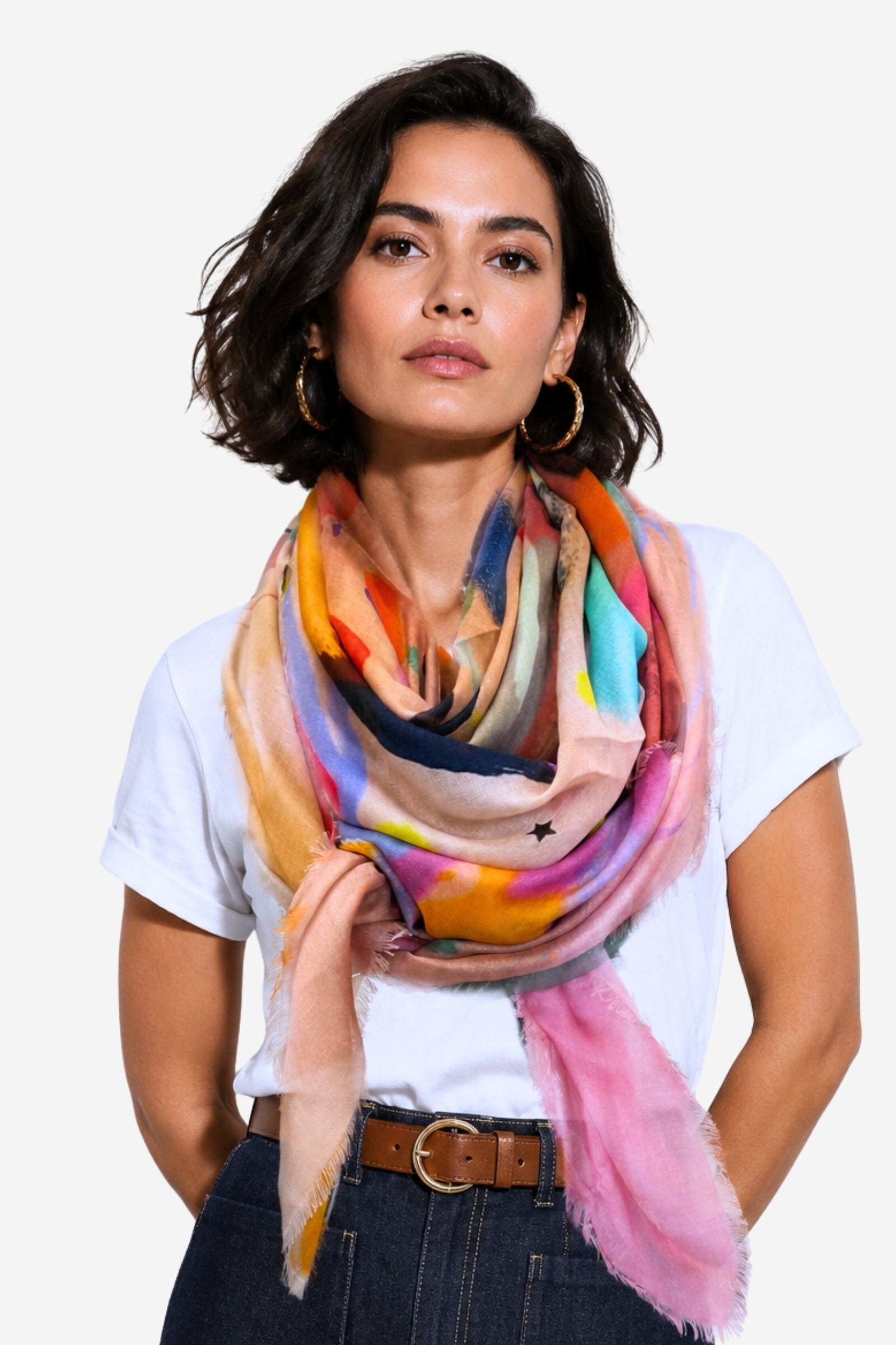 Silk Modal Scarf