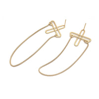 Plus Chain Earrings