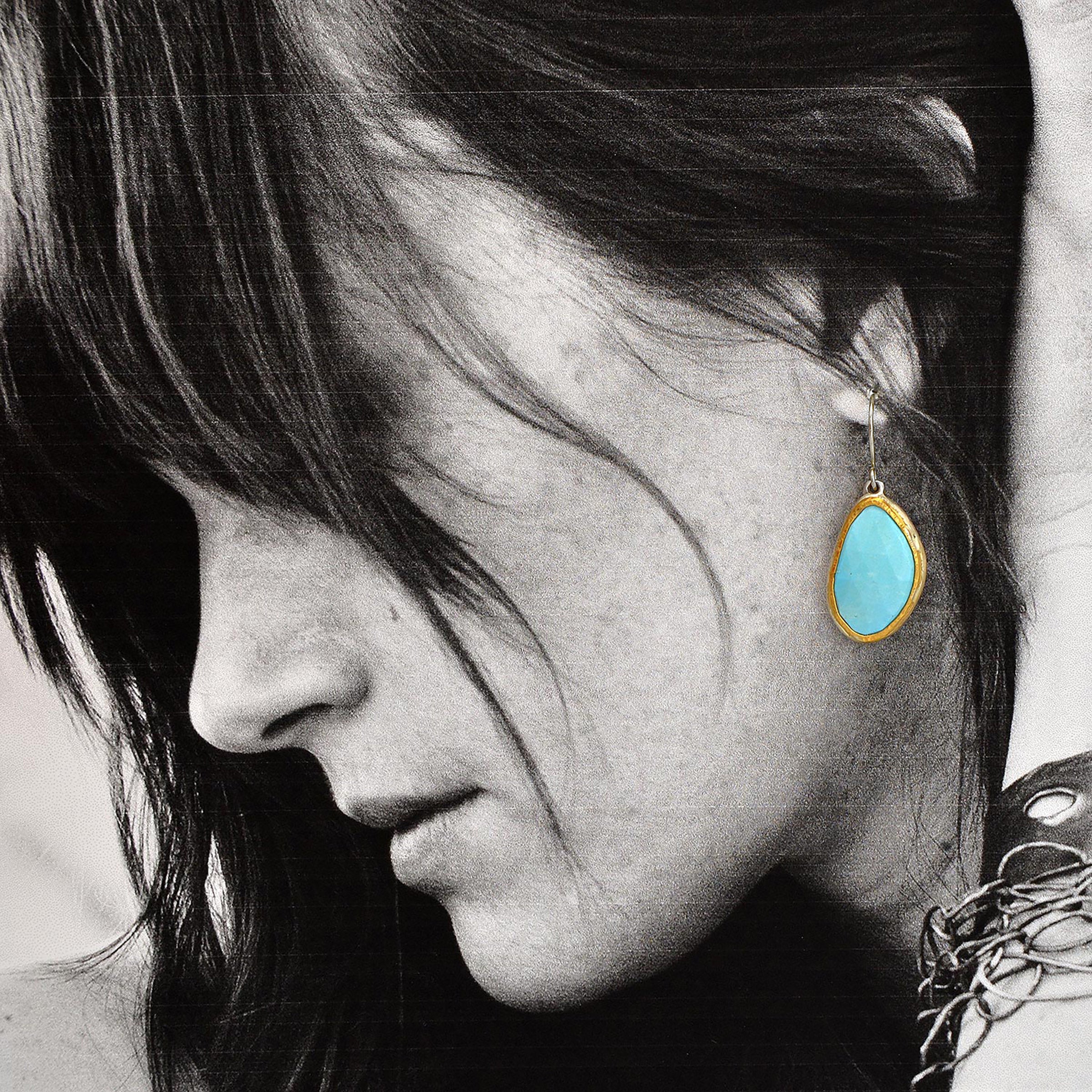 Turquoise Shine Earrings