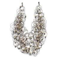 Helios Necklace with Pearls