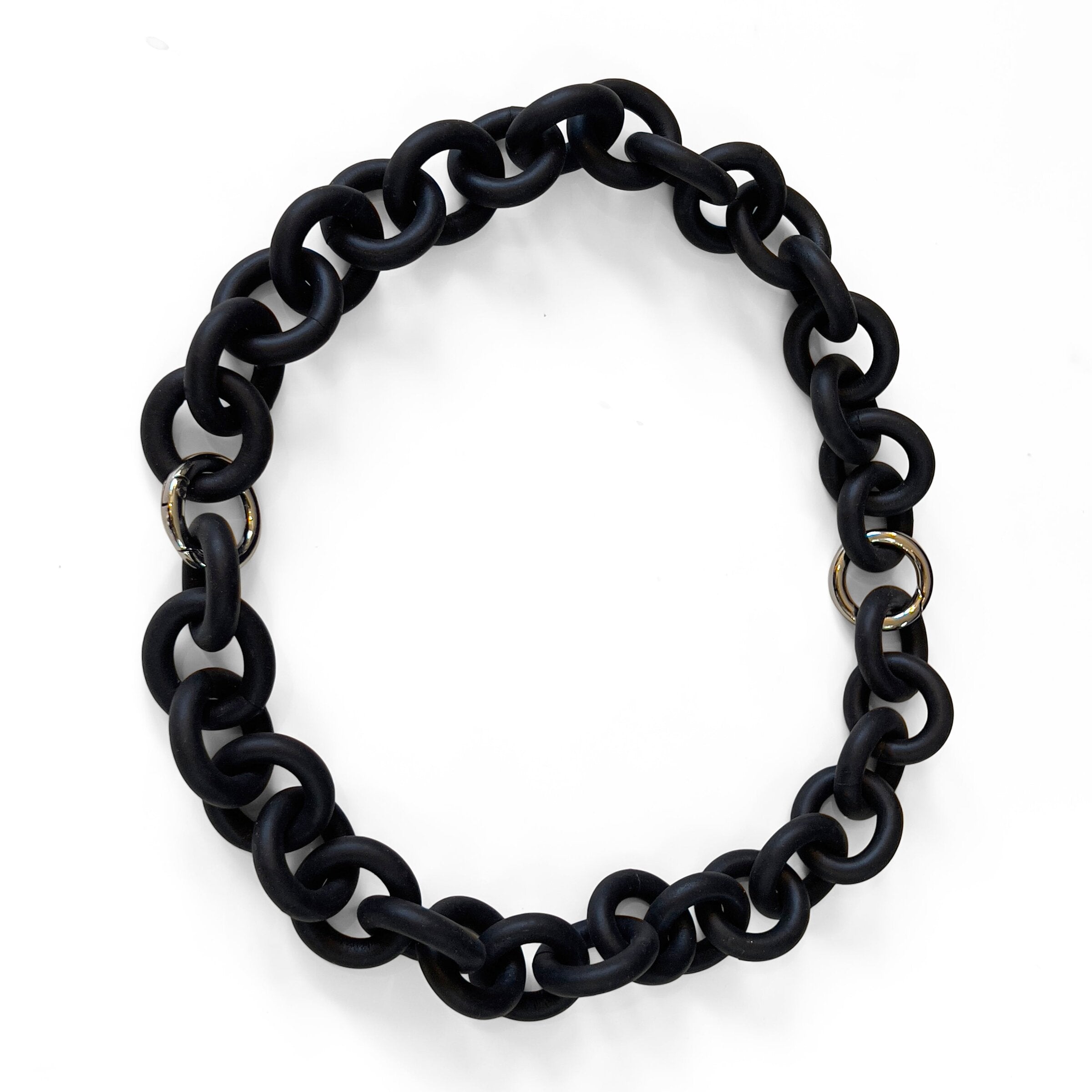 Gemstone Convertible Rubber Necklace
