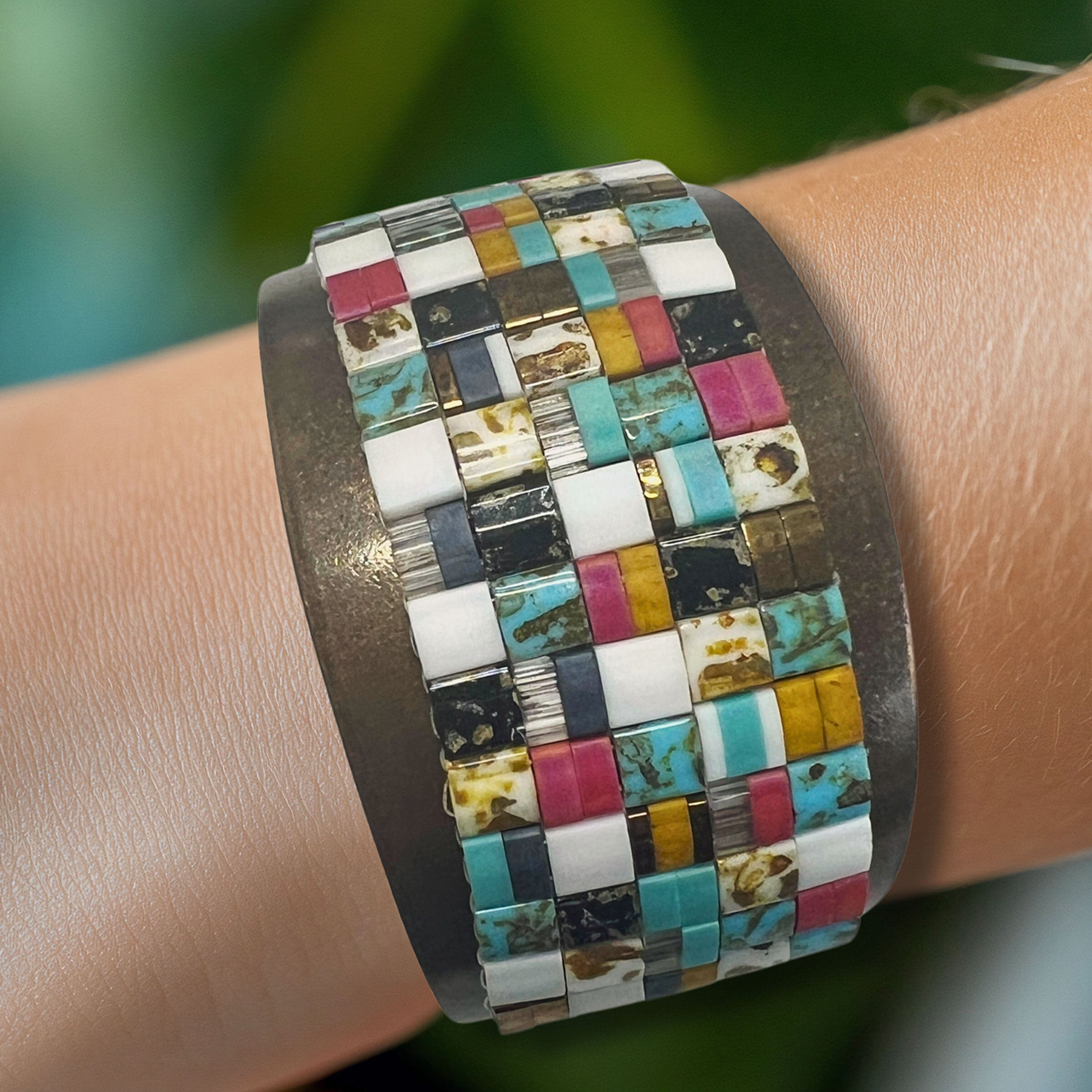 Beachside Mosaic Cuff