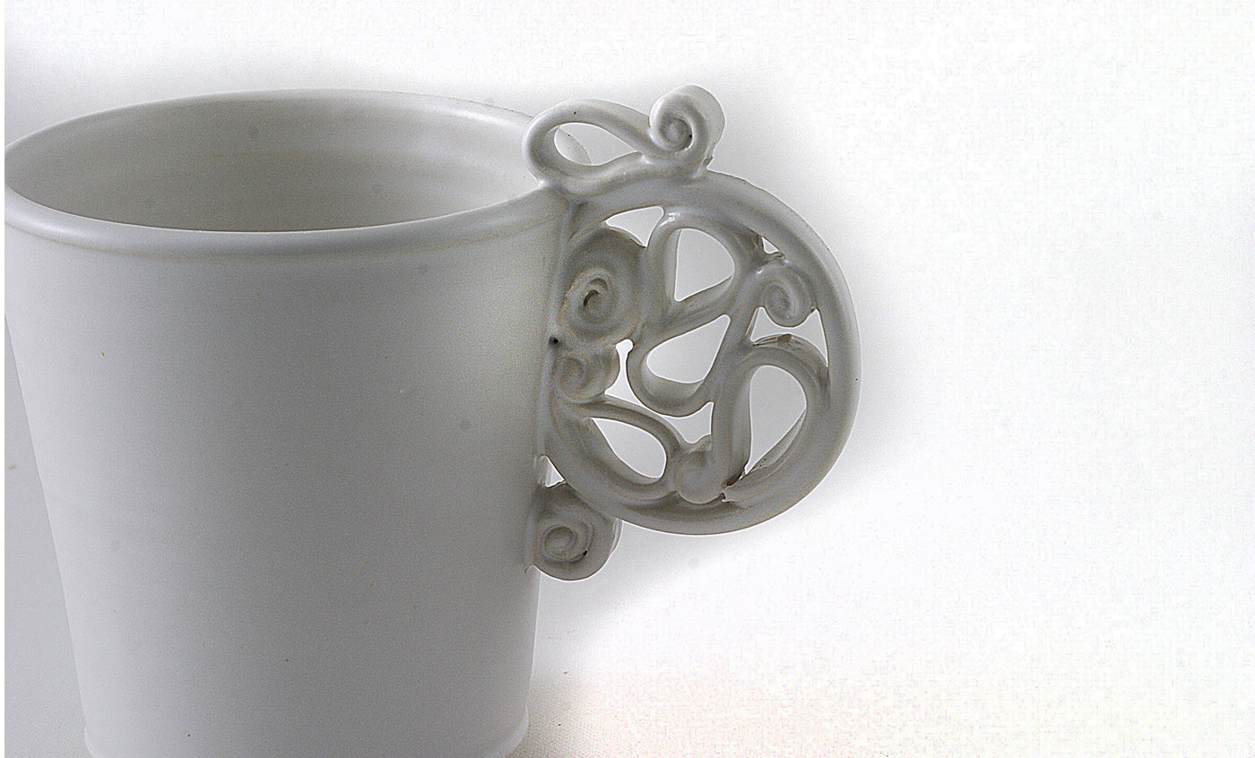 Sculptural Handle Mug