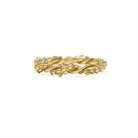 DNA Double Helix Twist Stacking Ring