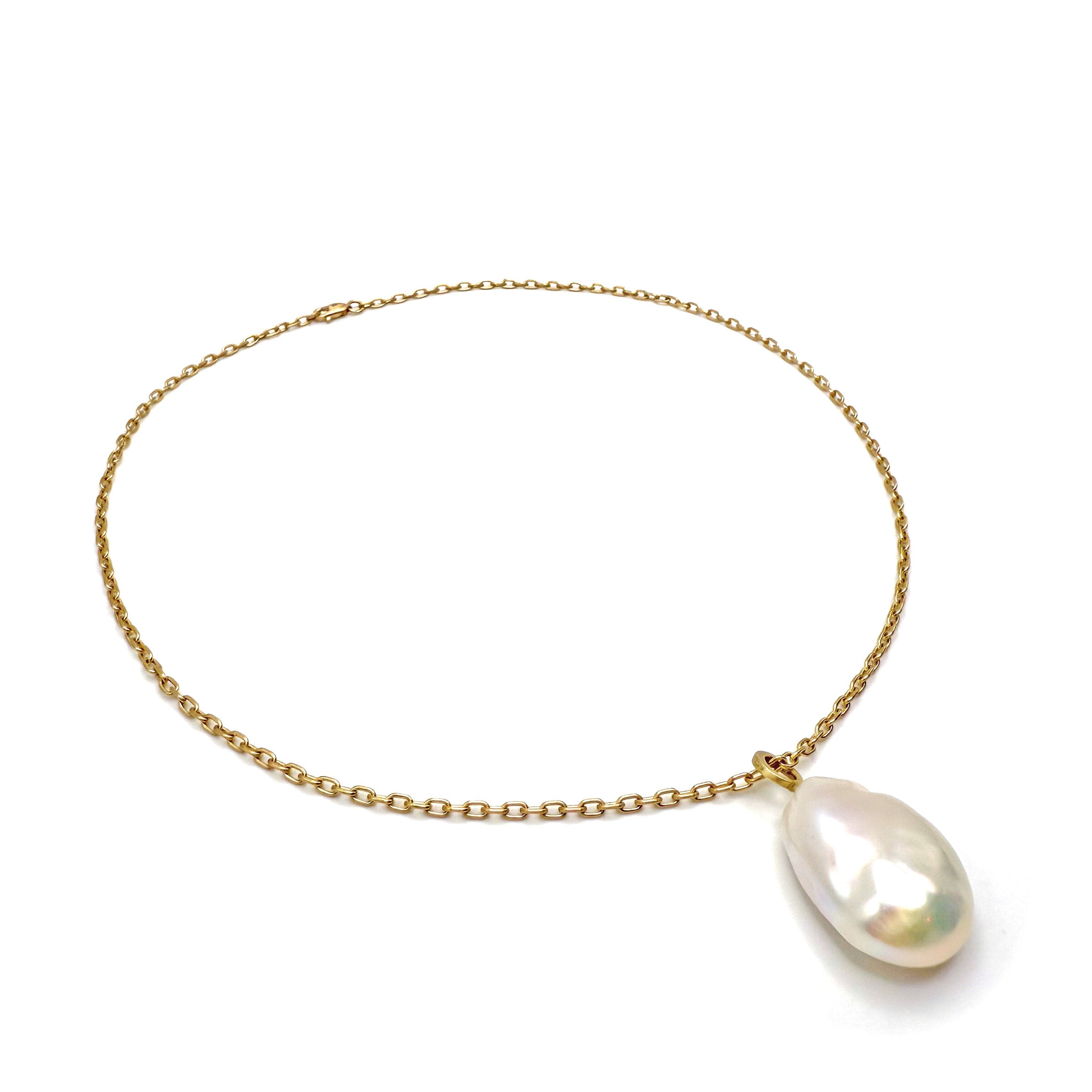 Baroque Pearl Drop Pendant